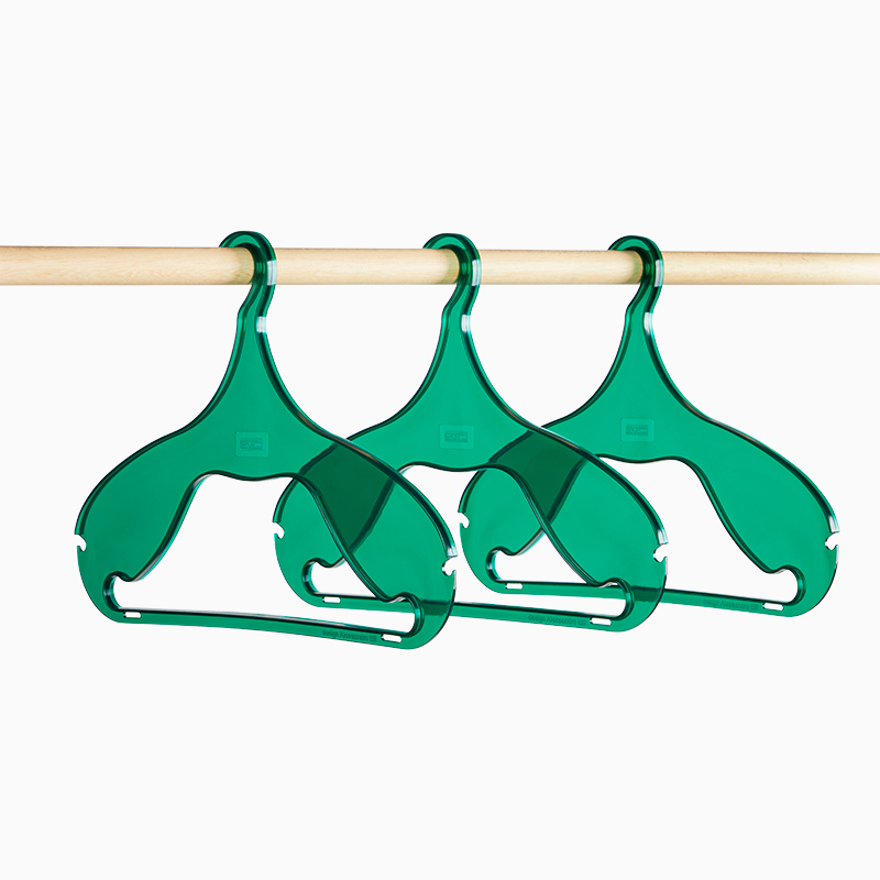Dina Clothes hanger - transparent green 2